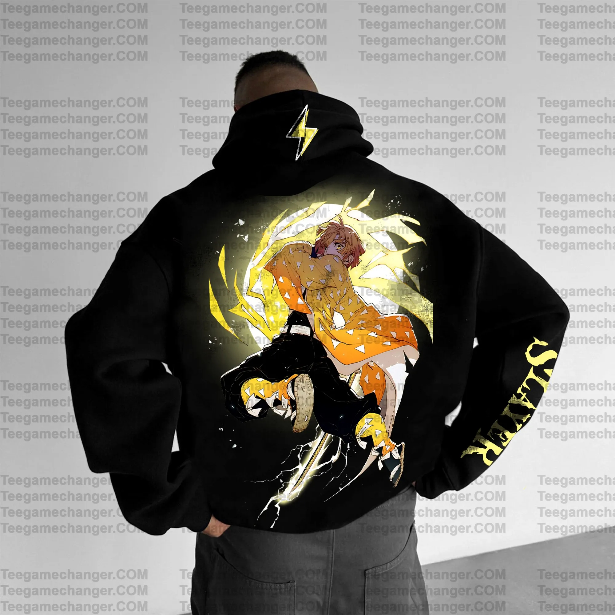 Demon Slayer Anime Hoodie 2025 - Street Fashion Japan 2025 avaliação e preço